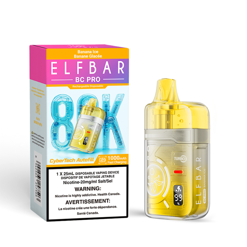Elf Bar BC Pro 80K Disposable Vape - Banana Ice