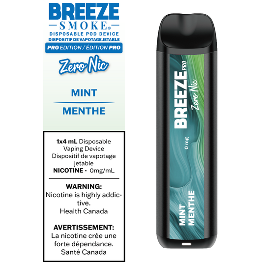 Breeze Pro Nicotine Free - Mint