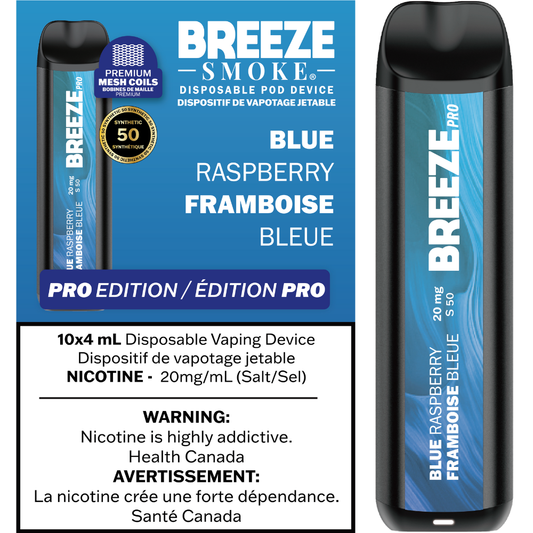 Breeze Pro S50 - Blue Raspberry