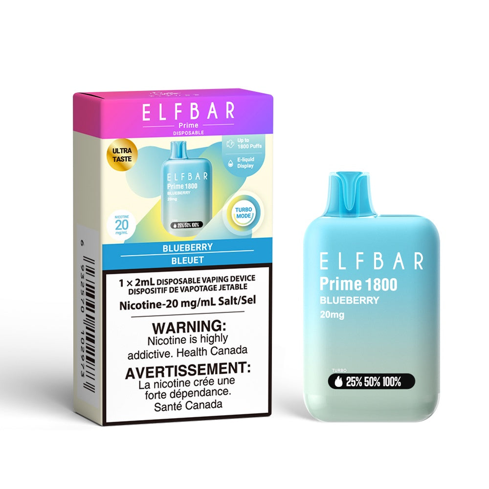 ELF Bar Prime - Blueberry