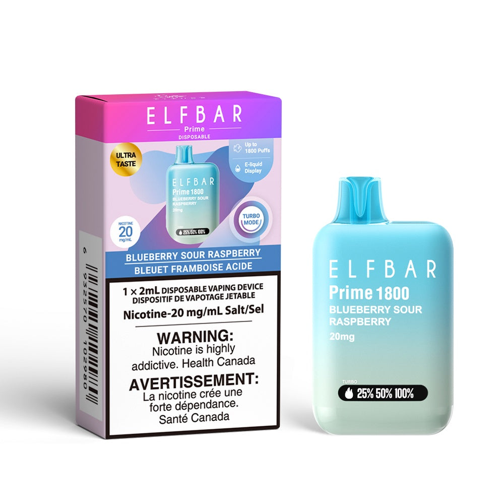 ELF Bar Prime - Blue Sour Raspberry