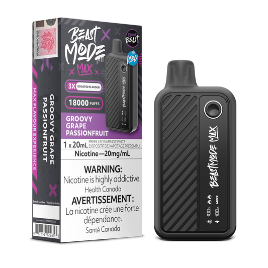 Flavour Beast Beast Mode Max - Groovy Grape Passionfruit