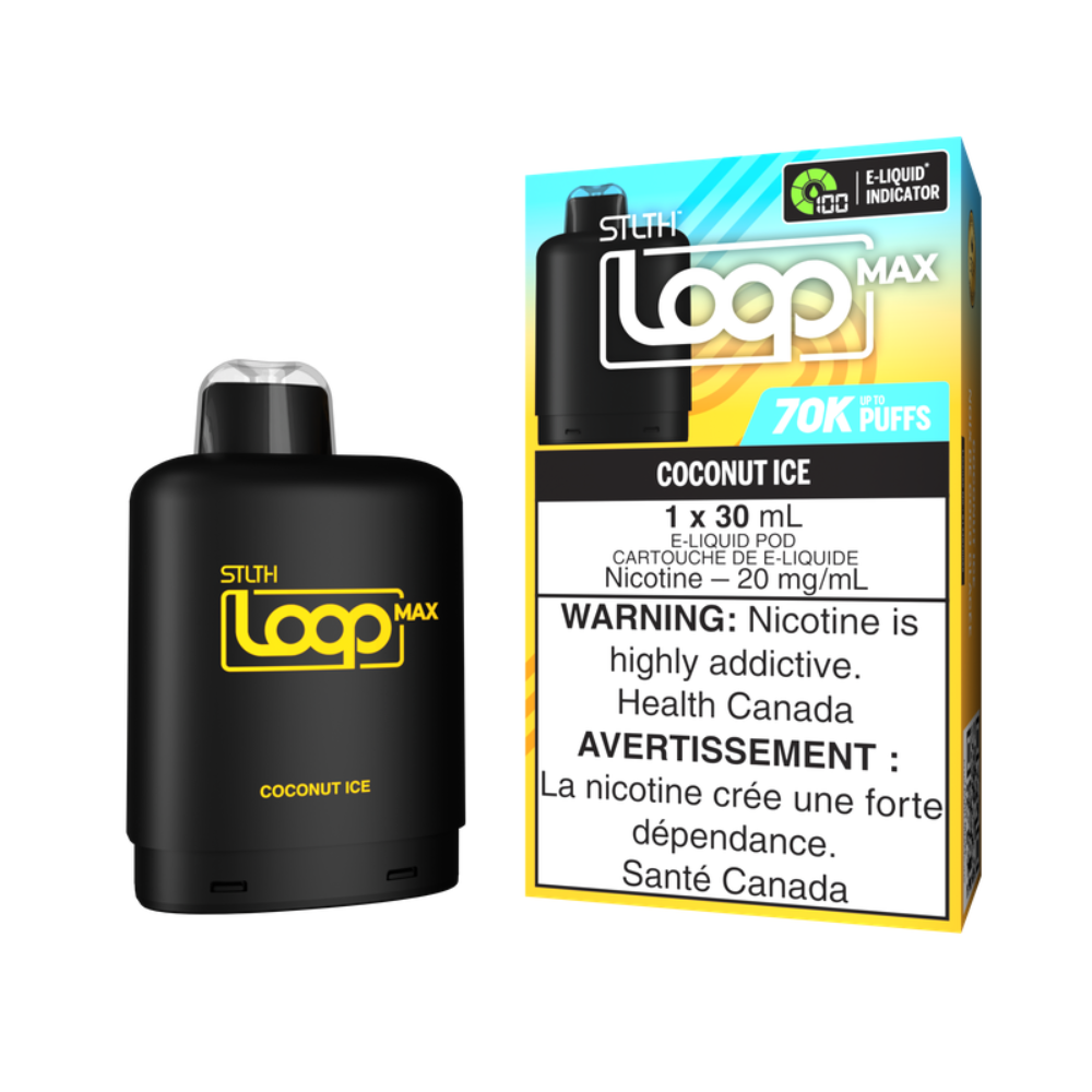 STLTH 70k Loop Max Pre-filled Vape Pod - Coconut Ice