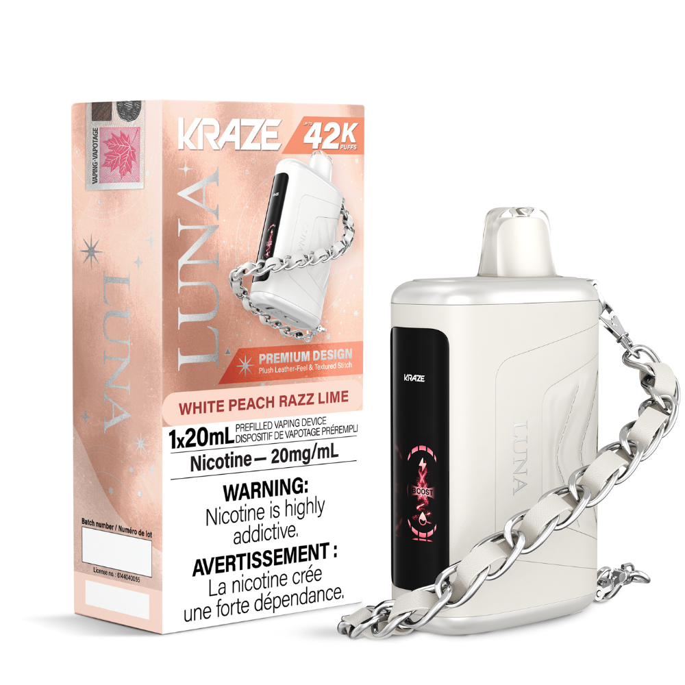 Kraze Luna - White Peach Razz Lime