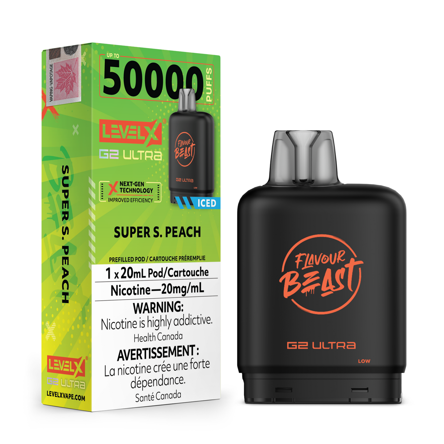 Flavour Beast Level X G2 Ultra - Super S. Peach