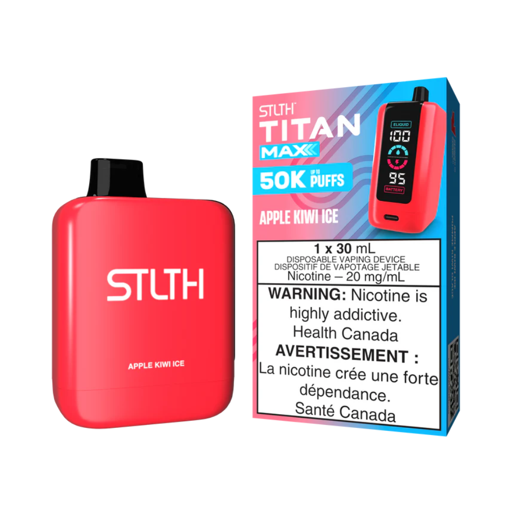 STLTH Titan Max Disposable Vape - Apple Kiwi Ice