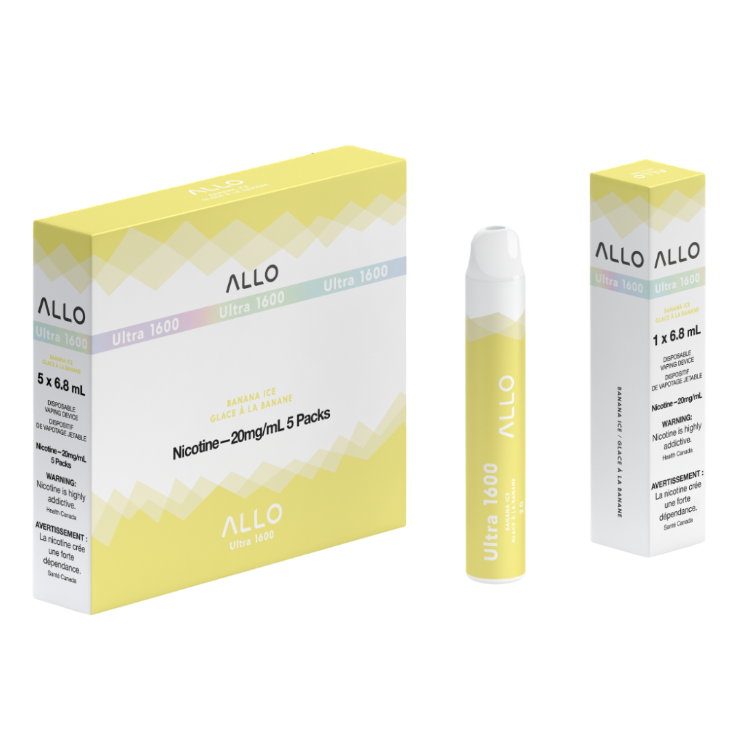 Allo Ultra 1600 - Banana Ice