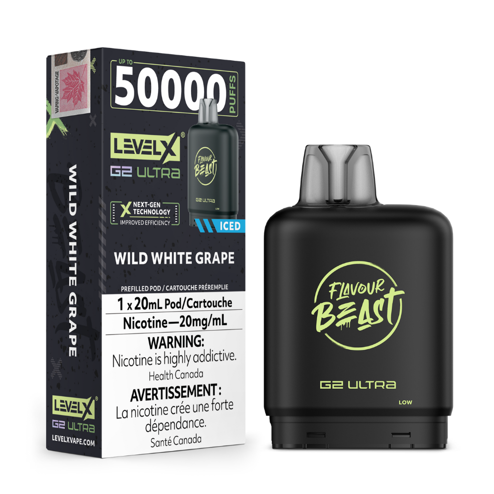 Level X Flavour Beast G2 Ultra - Wild White Grape Iced