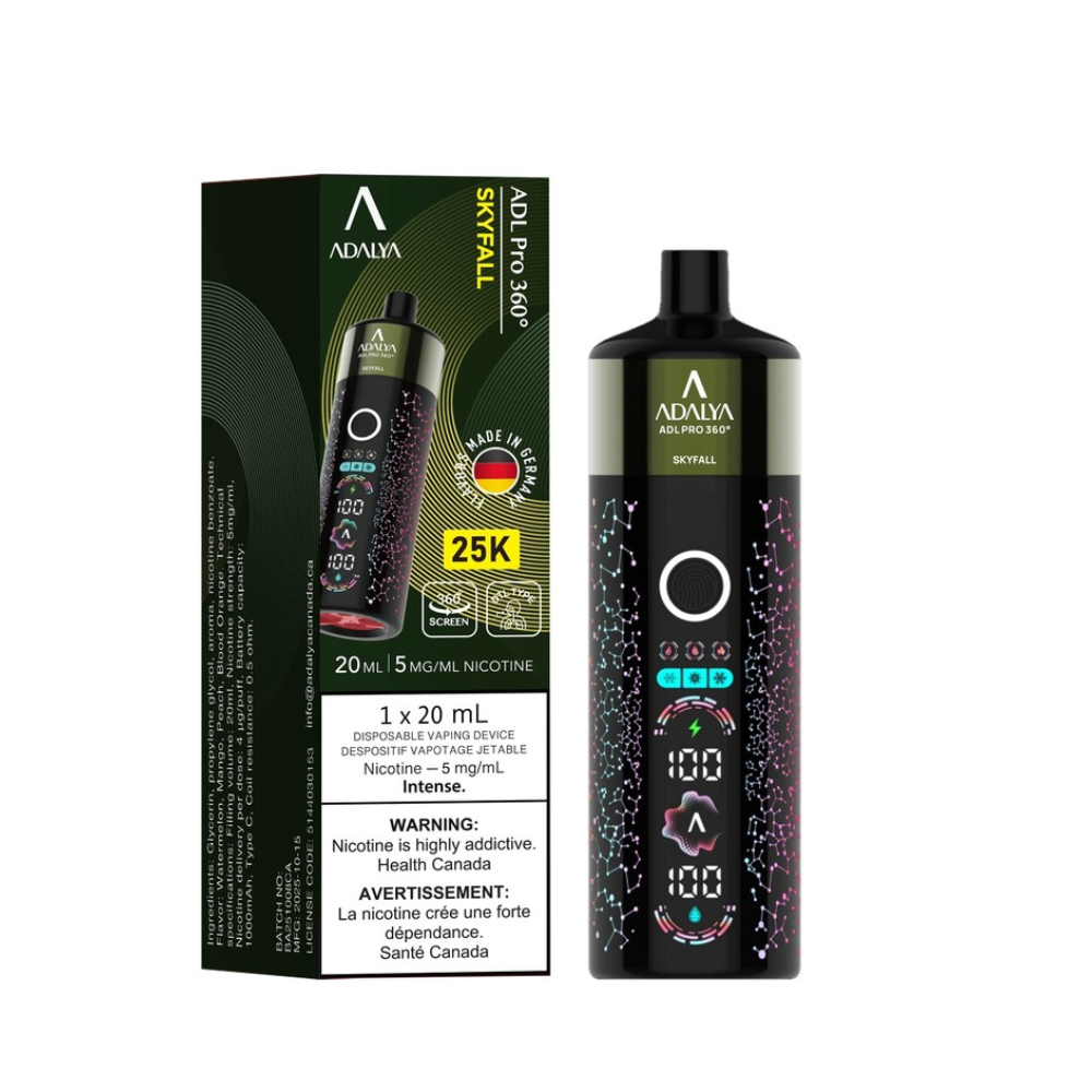 Adalya Pro 360 25K Disposable Shisha Vape - 20ml - 5mg Puff Vapes Online Adalya Pro 360 25K Disposable Shisha Vape - 20ml - 5mg Puff Vapes Online