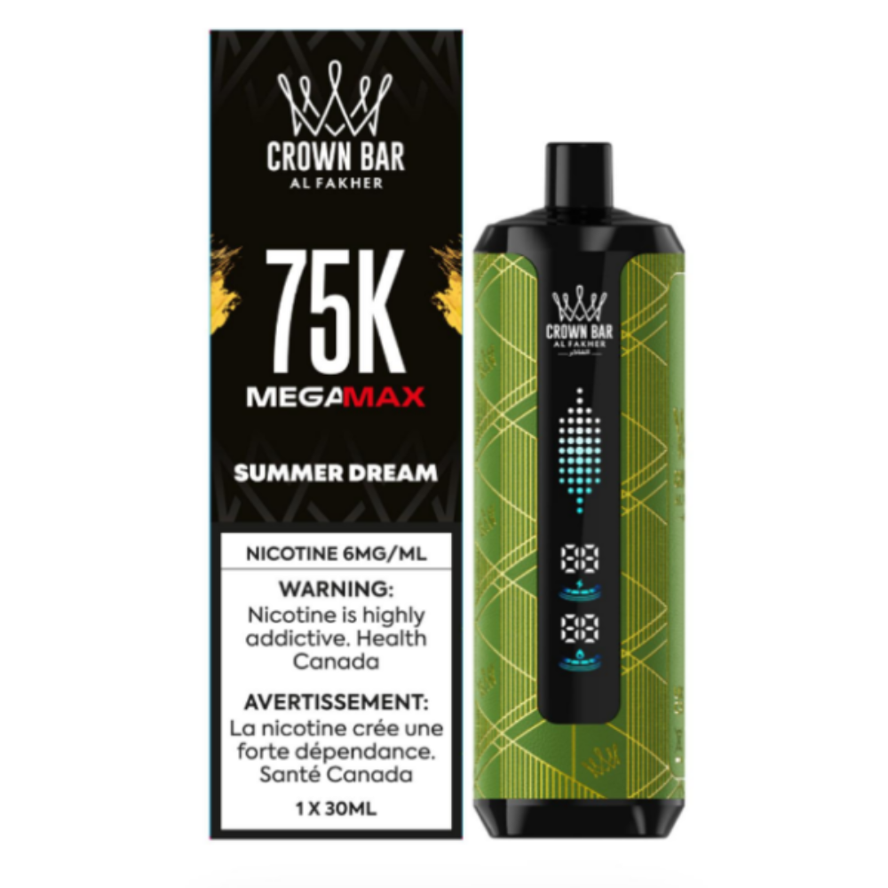 Al Fakher Crown Bar Mega Max 75k Disposable Vape - Summer Dream
