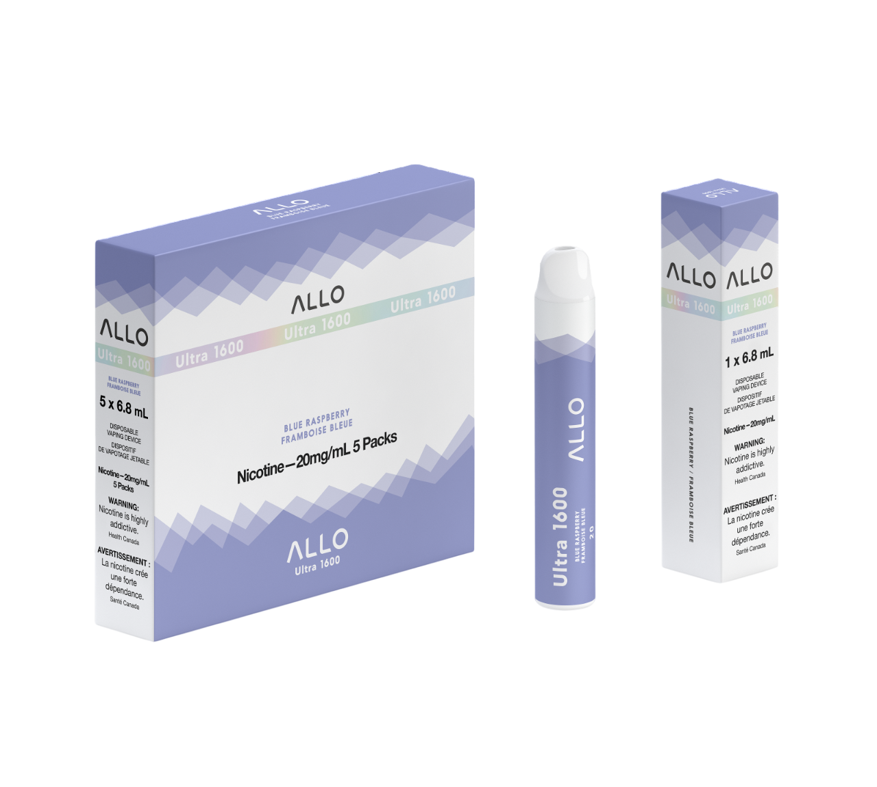 Allo Ultra 1600 - Blue Raspberry