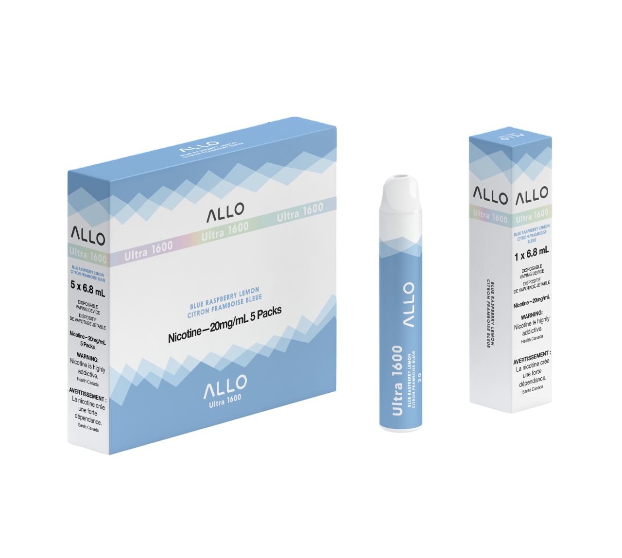 Allo Ultra 1600 - Blue Raspberry Lemon