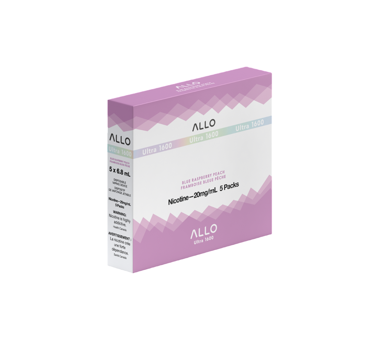 Allo Ultra 1600 - Blue Raspberry Peach