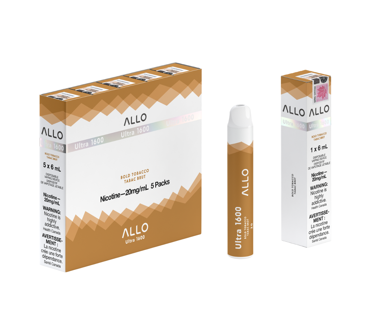 ALLO Ultra 1600 - Bold Tobacco