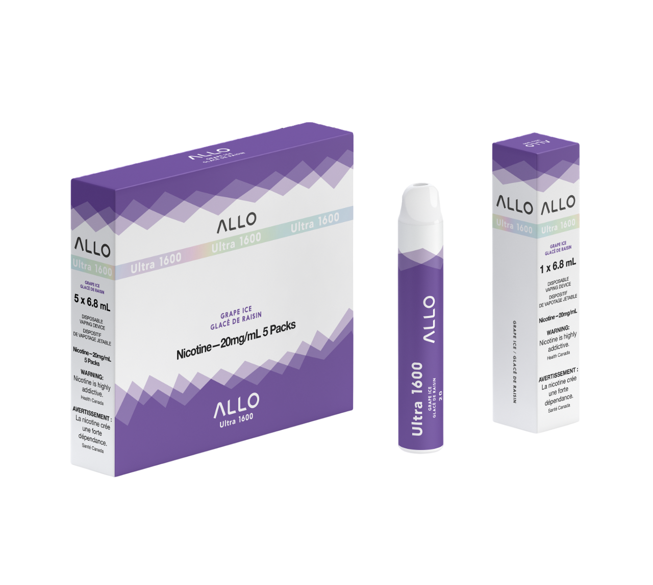ALLO Ultra 1600 - Grape Ice