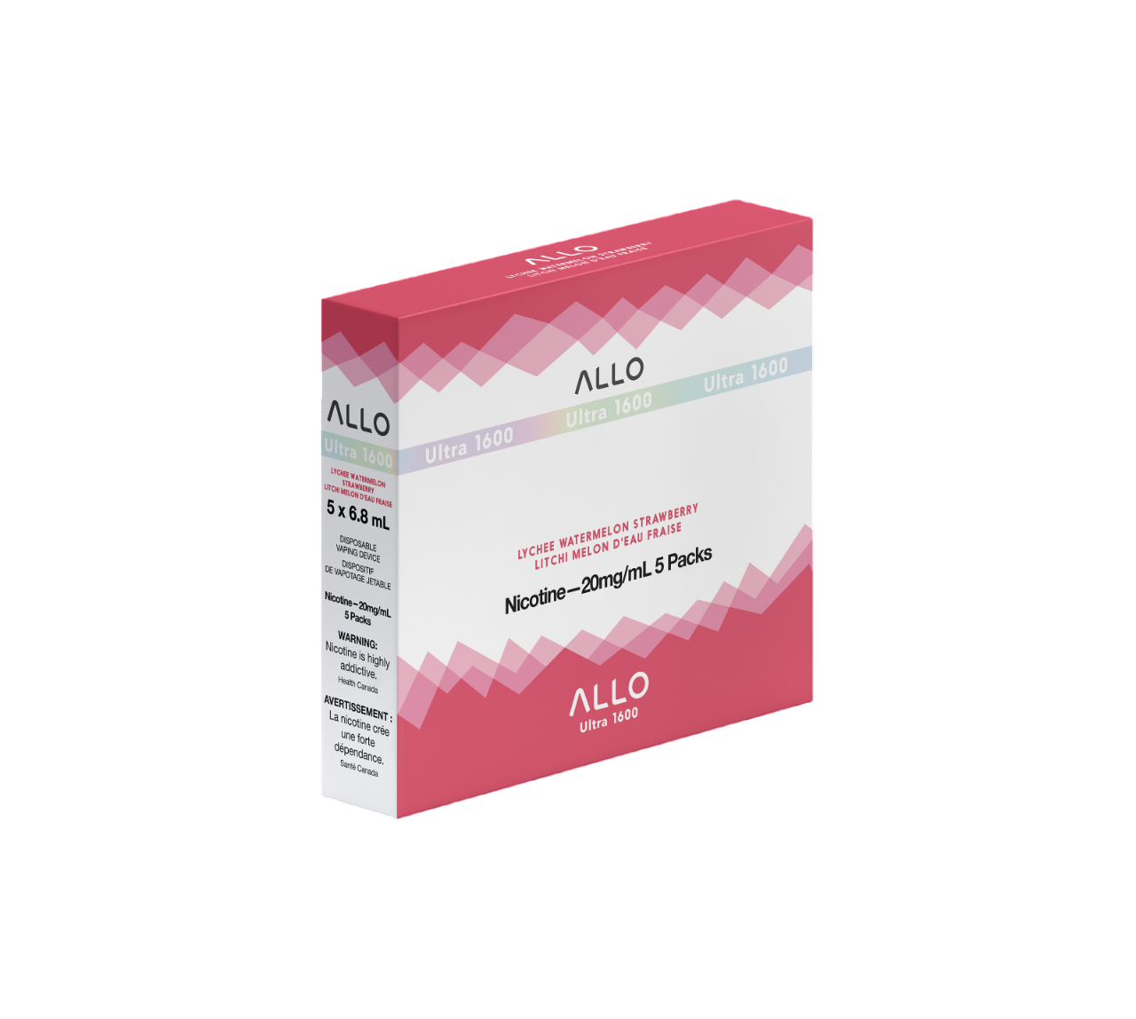 ALLO Ultra 1600 - Lychee Watermelon Strawberry