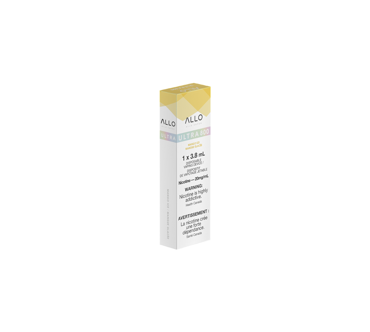 Allo Ultra 800 - Mango Ice