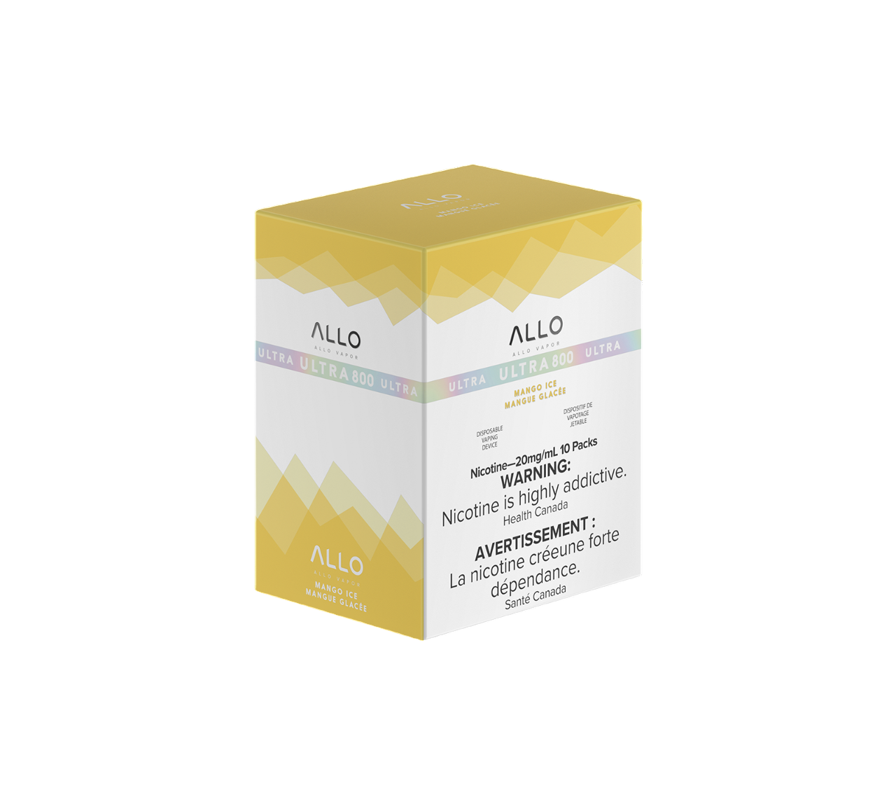 Allo Ultra 800 - Mango Ice