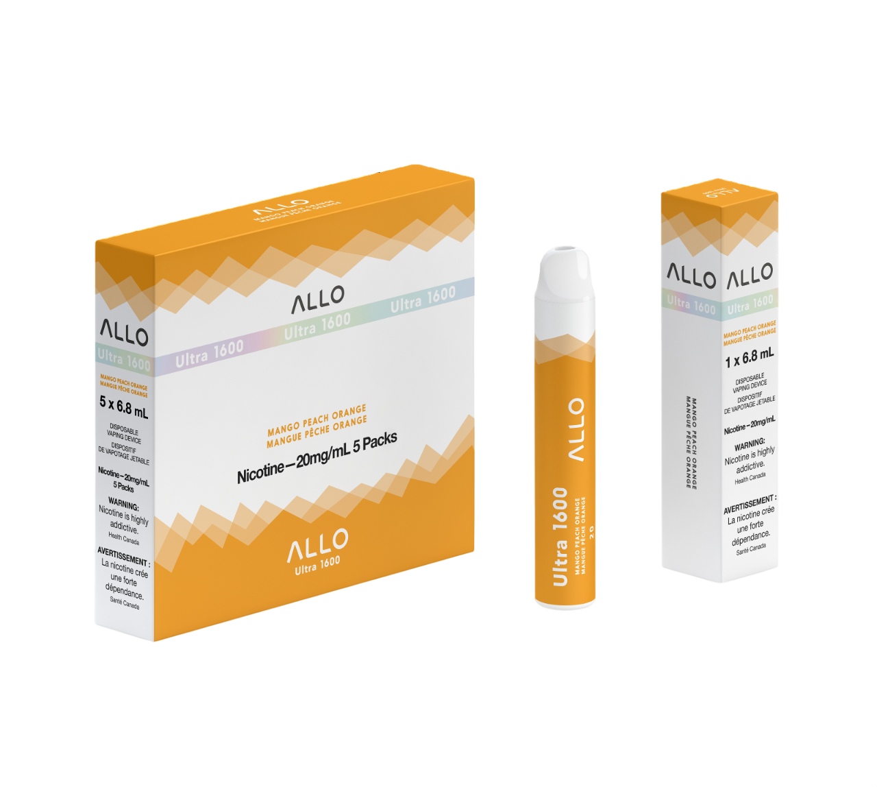 ALLO Ultra 1600 - Mango Peach Orange