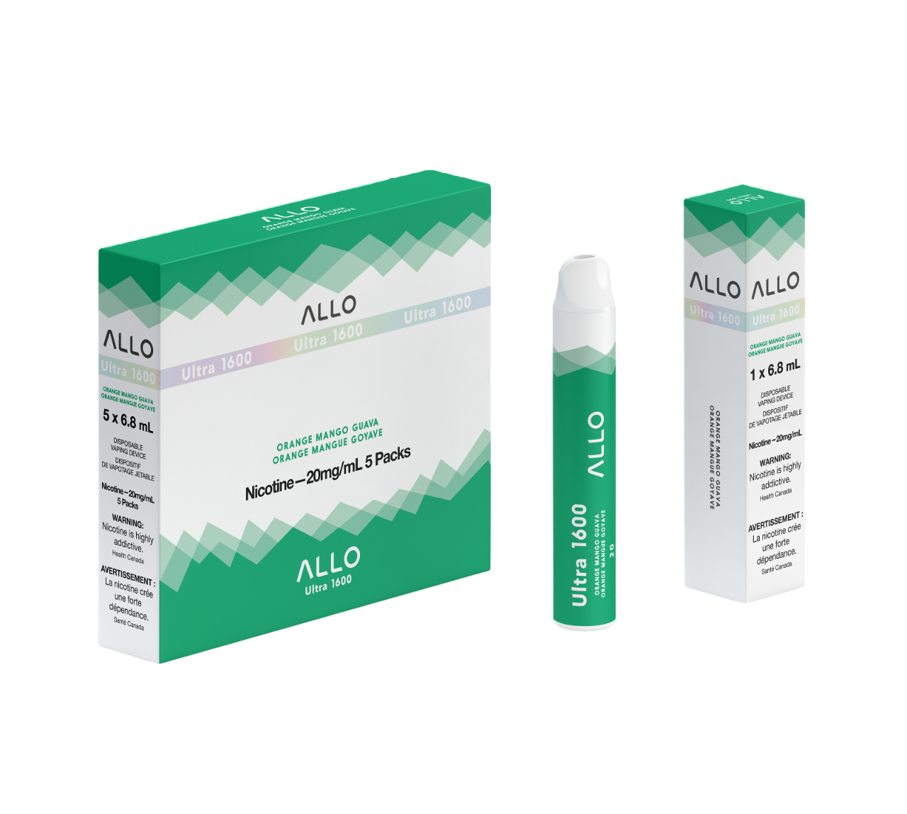 ALLO Ultra 1600 - Orange Mango Guava