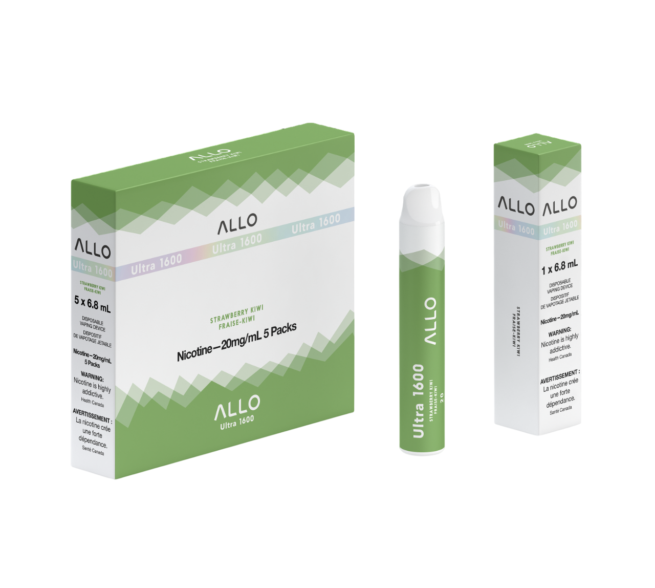 ALLO Ultra 1600 - Strawberry Kiwi