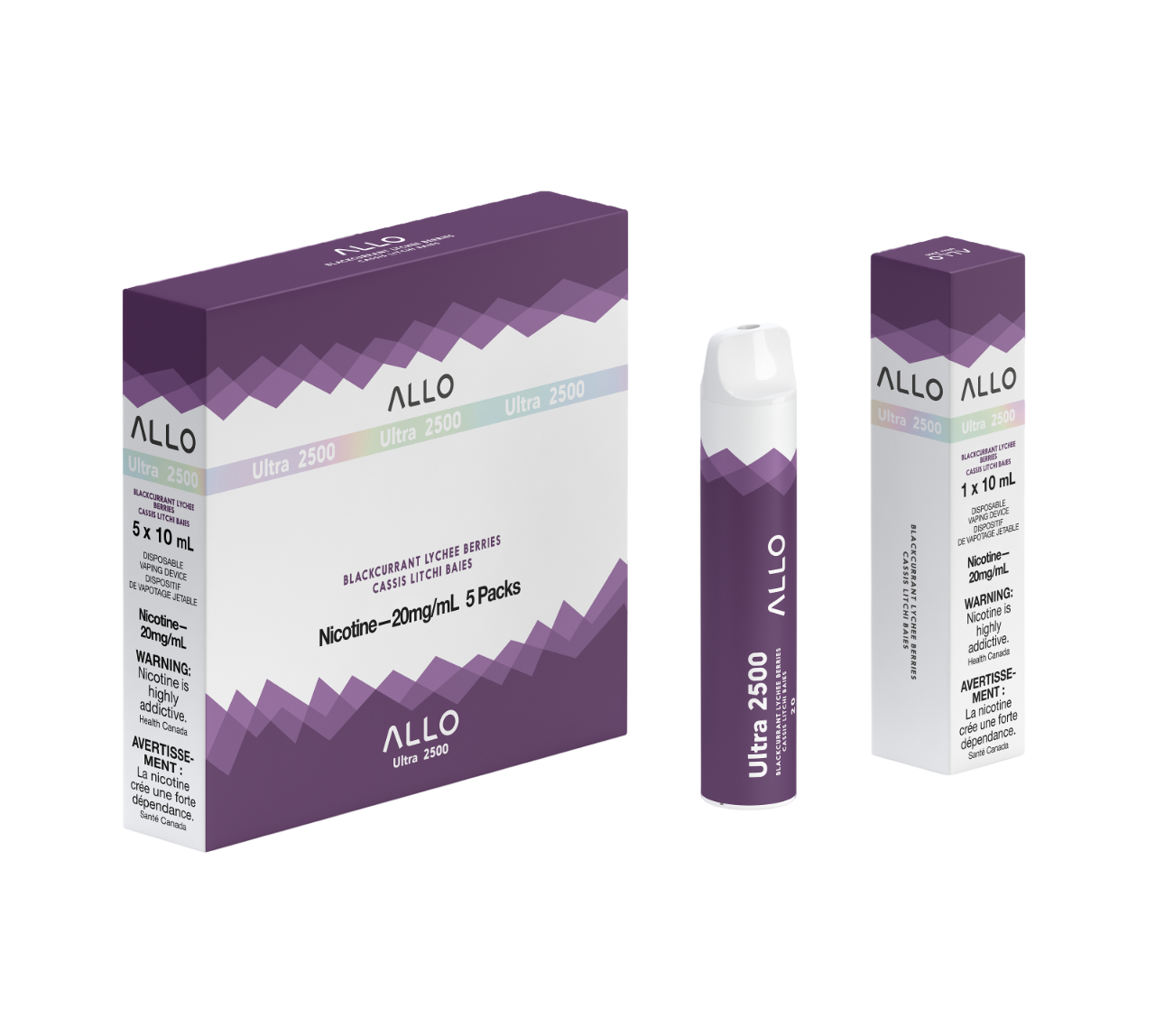 ALLO Ultra 2500 - Blackcurrant Lychee Berries