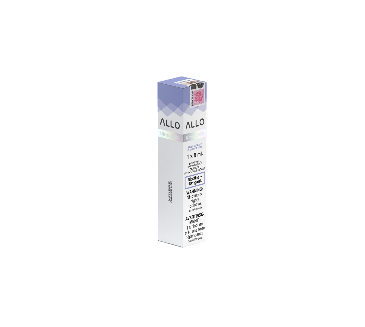 ALLO Ultra 2500 - Blue Raspberry 10mg