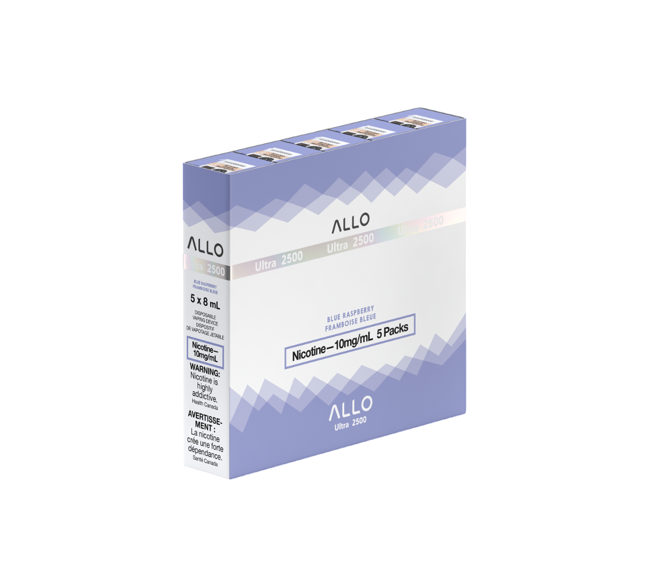 ALLO Ultra 2500 - Blue Raspberry 10mg