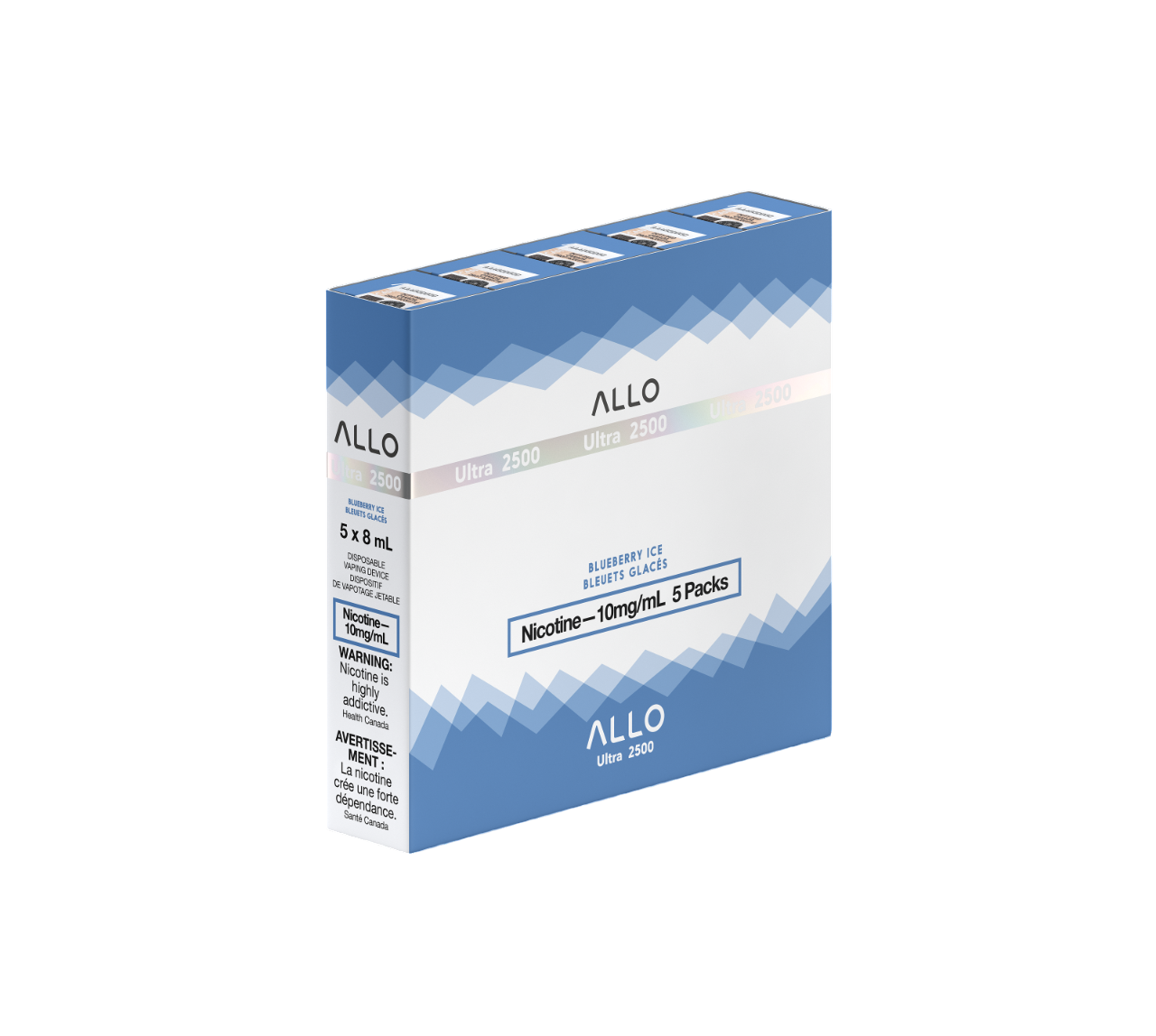 ALLO Ultra 2500 - Blueberry Ice 10mg