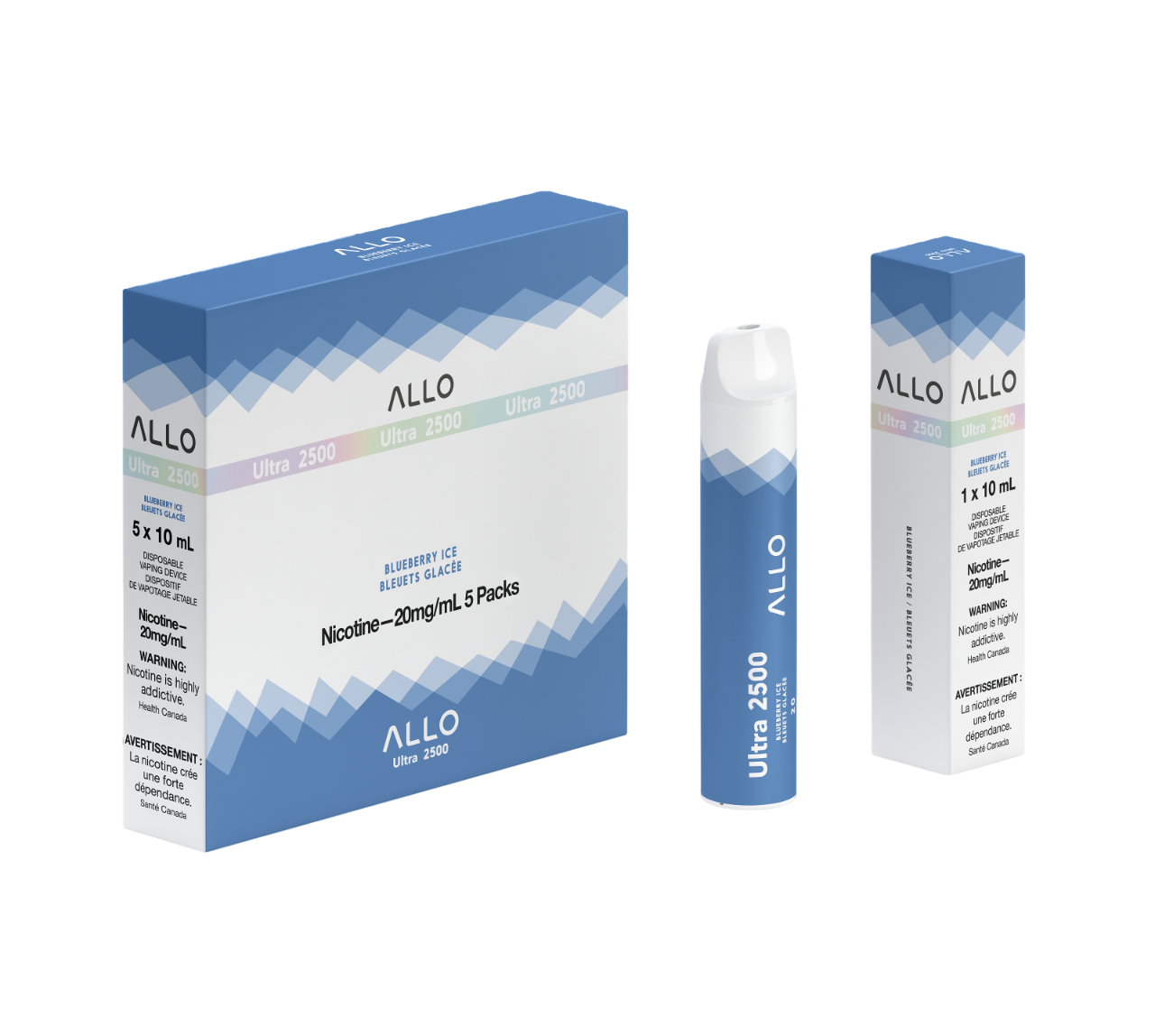 ALLO Ultra 2500 - Blueberry Ice