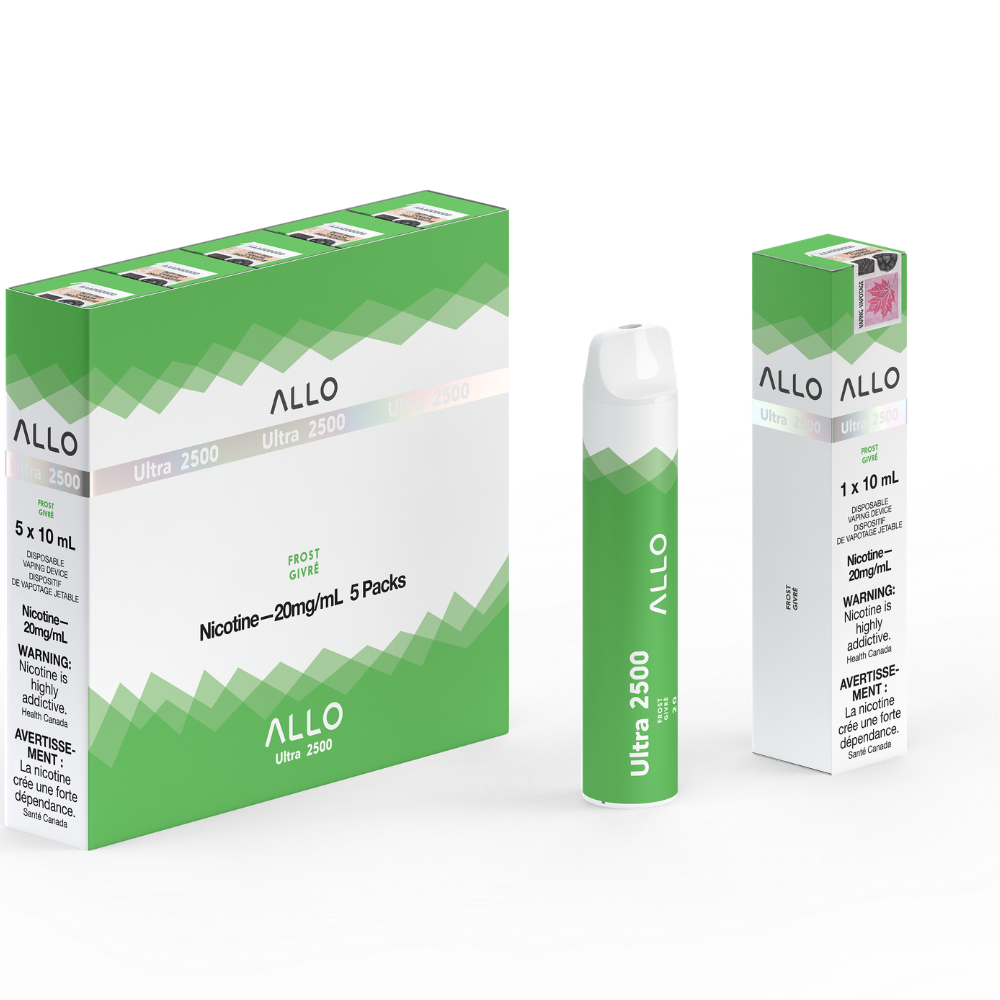 Allo Ultra 2500 Disposable Vape: Frost (8mL)