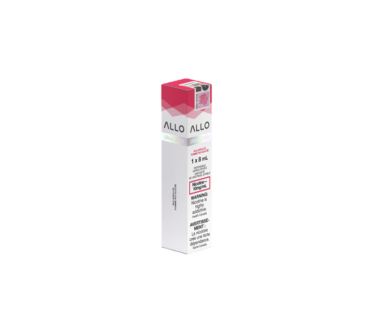 ALLO Ultra 2500 - Fuji Apple Ice 10mg