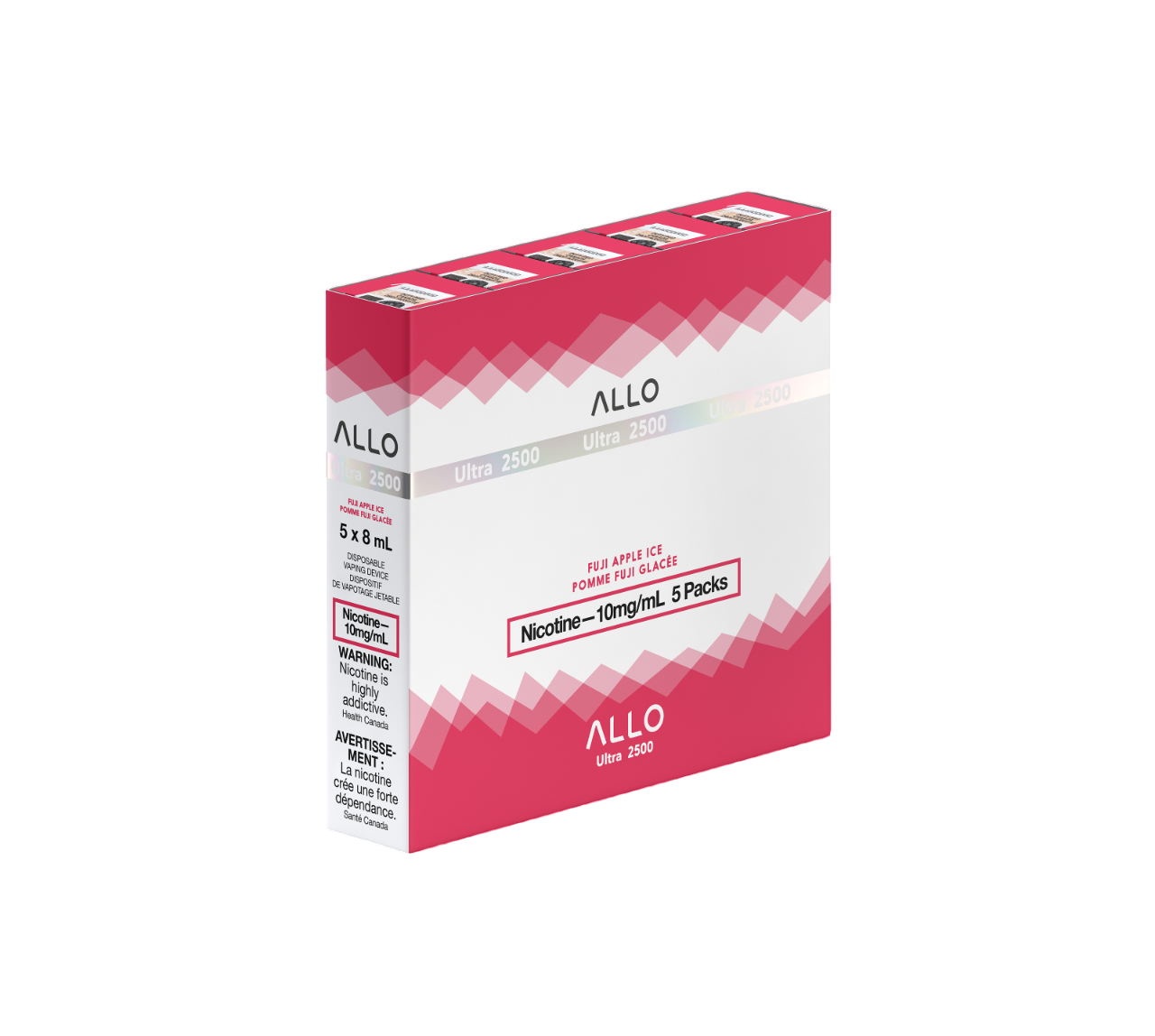 ALLO Ultra 2500 - Fuji Apple Ice 10mg