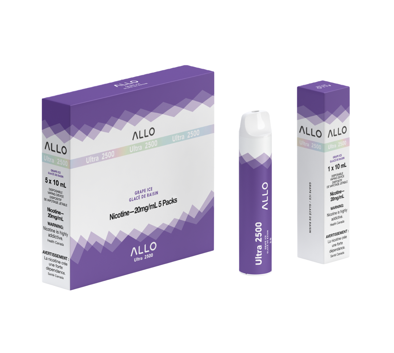 Allo Ultra 2500 - Grape Ice