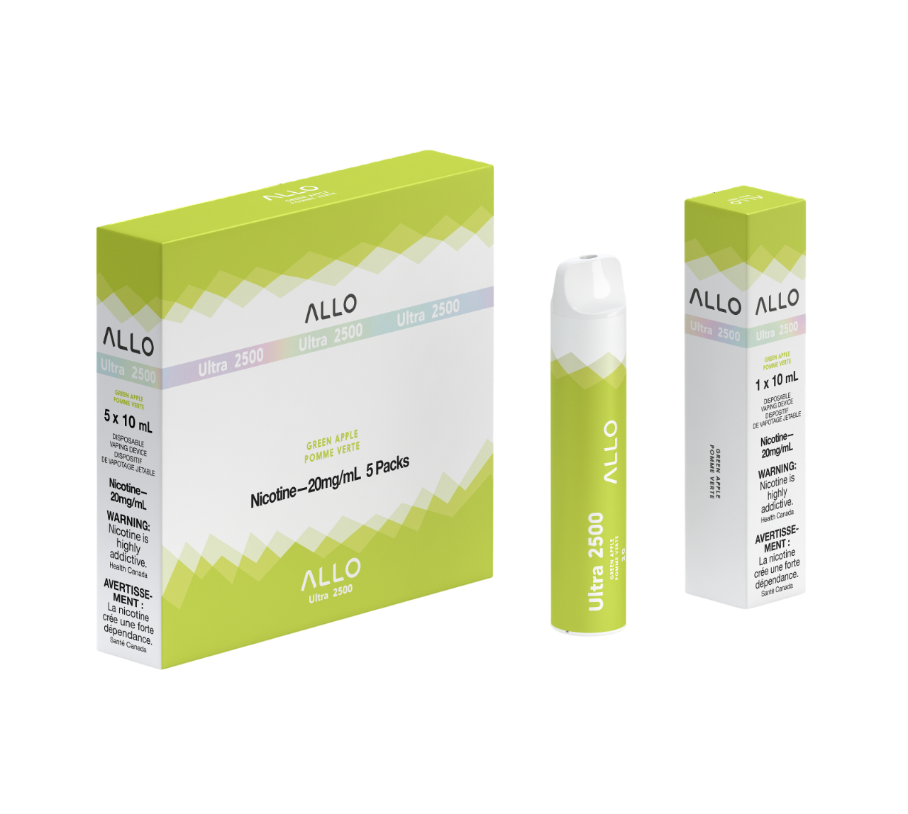 ALLO Ultra 2500 - Green Apple