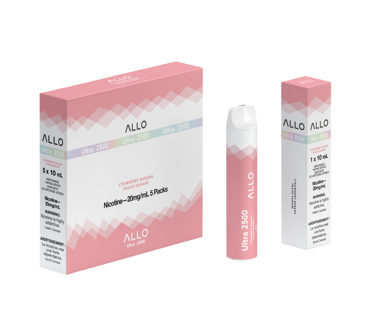 ALLO Ultra 2500 - Strawberry Banana