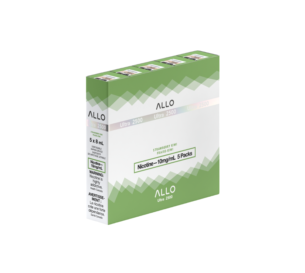 ALLO Ultra 2500 - Strawberry Kiwi 10mg