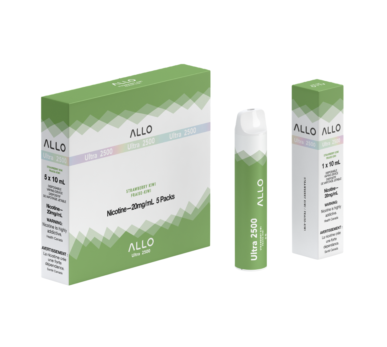 ALLO Ultra 2500 - Strawberry Kiwi