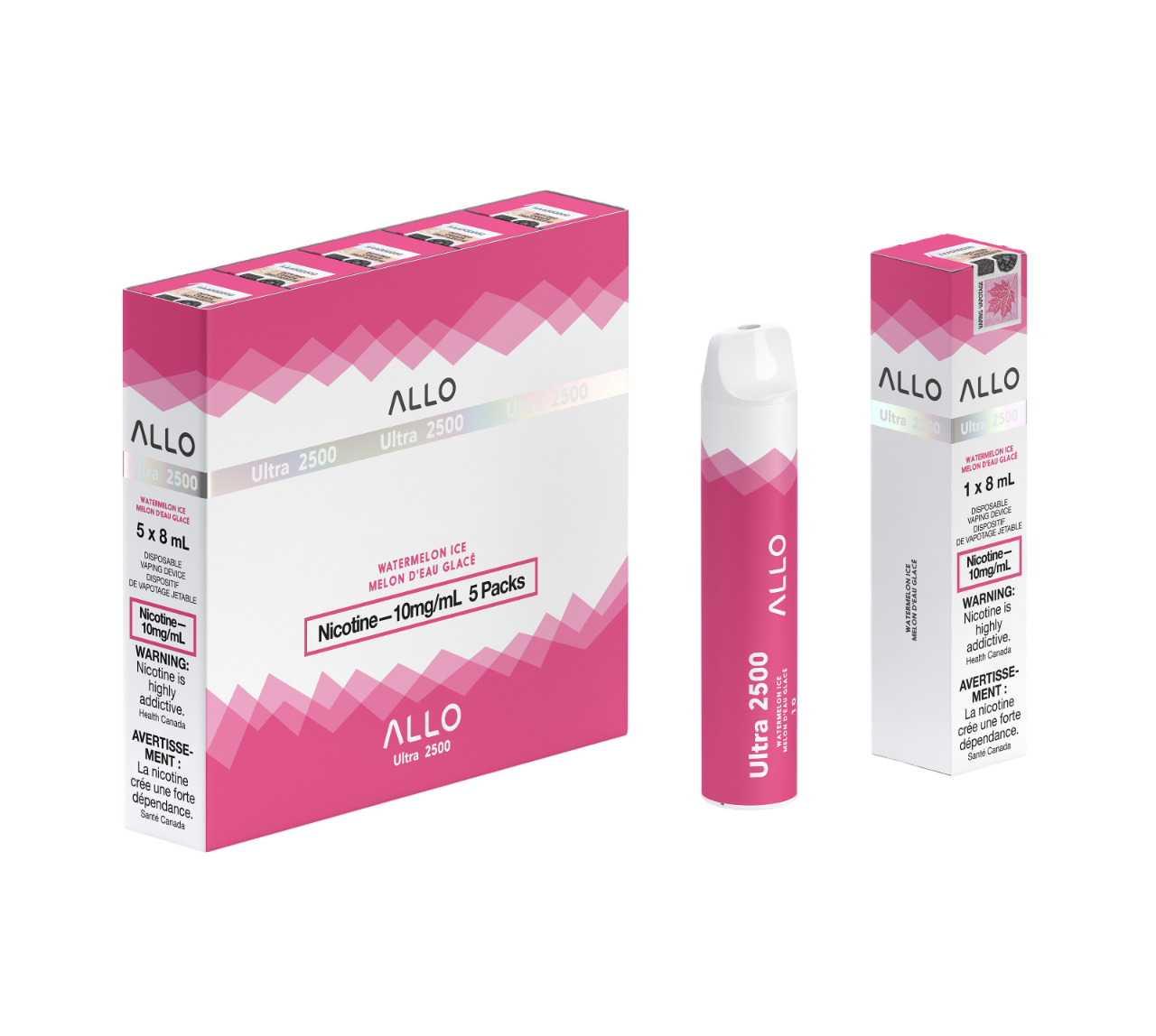 ALLO Ultra 2500 - Watermelon Ice 10mg
