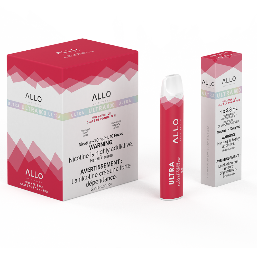 Allo Ultra 800 Disposable Vape - Fuji Apple Ice