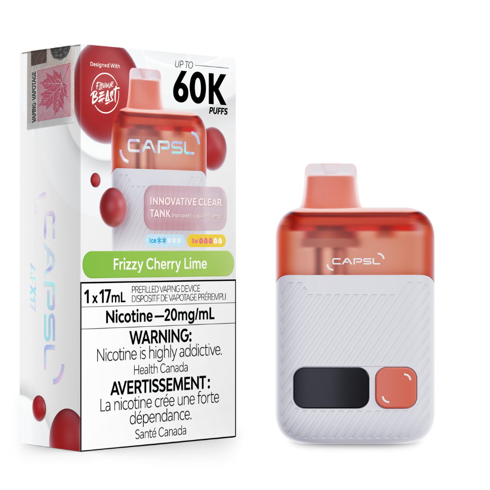 CAPSL 60K By Flavour Beast - Frizzy Cherry Lime