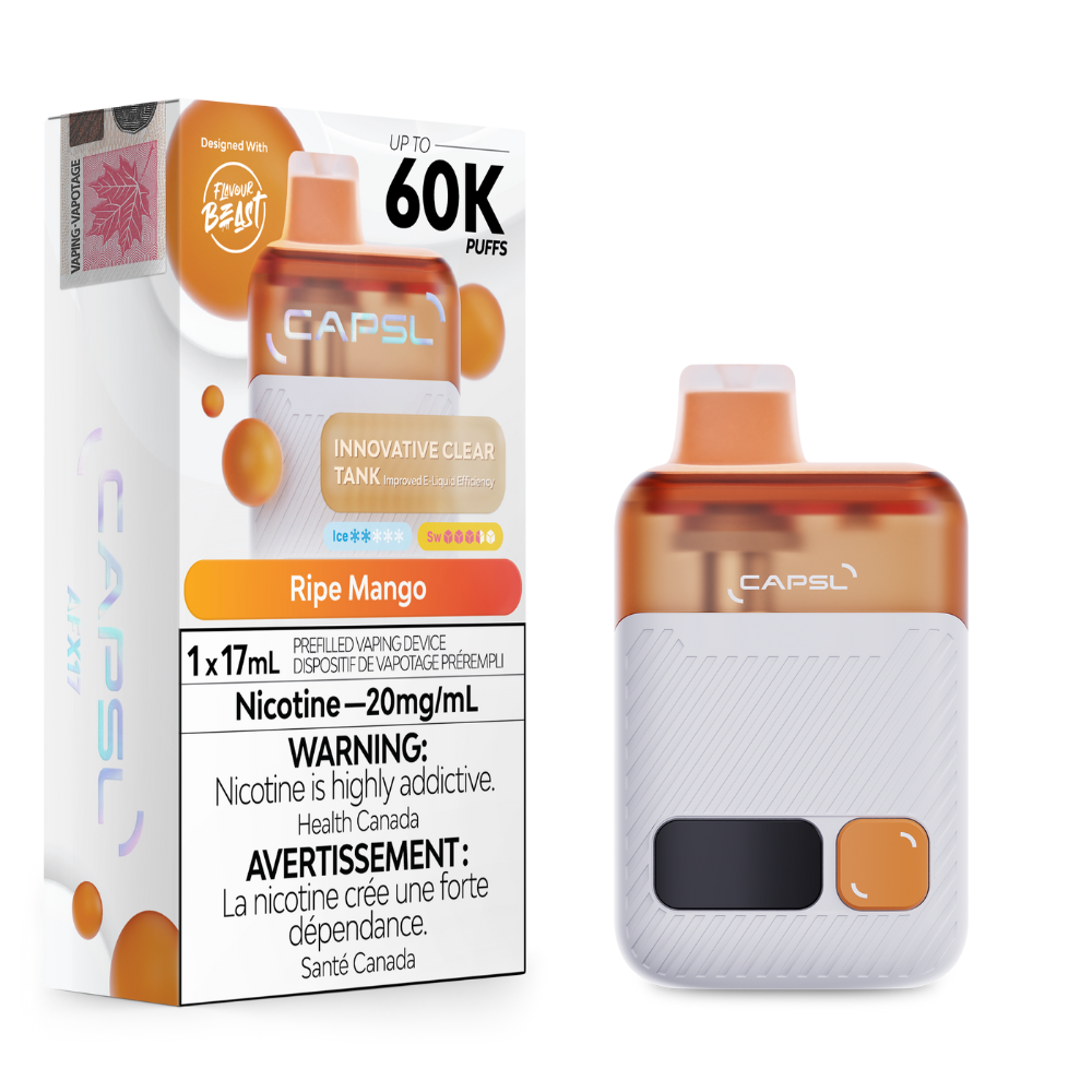 CAPSL 60K By Flavour Beast - Ripe Mango