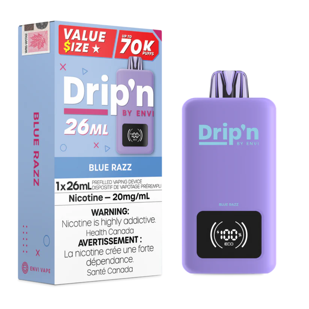 Drip'n By Envi 70k - Blue Razz