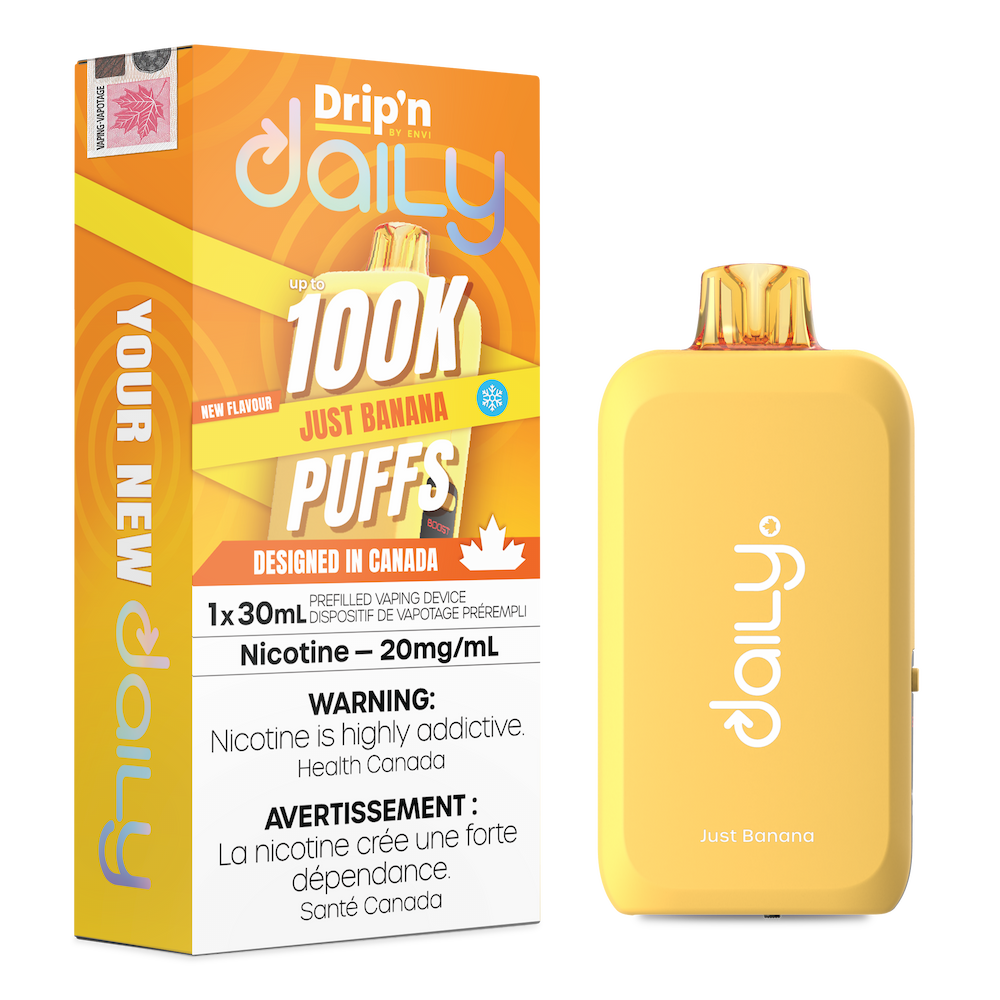 disposable vapes canada Drip'n Daily Vape - 100K Puffs - 30mL Flavour:Jasmine LongJing THCa Disposables GEEK BAR PULSE X