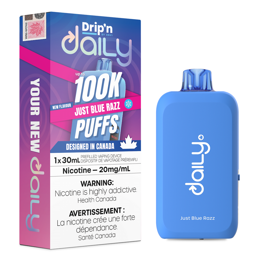 disposable vapes online canada Drip'n Daily Vape - 100K Puffs - 30mL releaf brand Style:2ml Smoke & Fly Biscotti-OFF