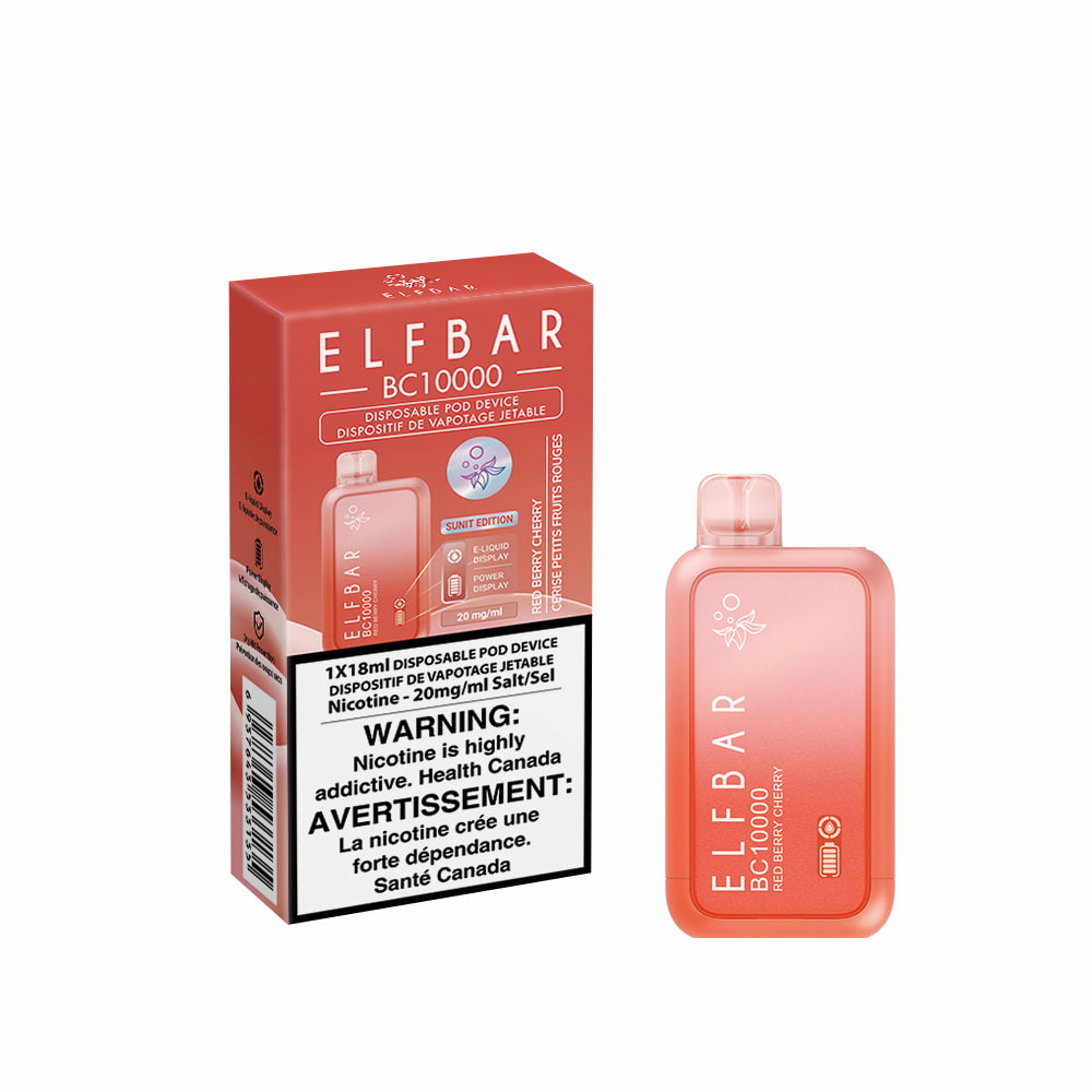 Elf Bar BC10000 - Red Berry Cherry Puff Vapes Online Elf Bar BC10000 - Red Berry Cherry Puff Vapes Online