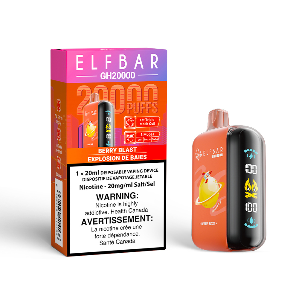 Elf Bar GH20000 Disposable Vape - Berry Blast (20mL)