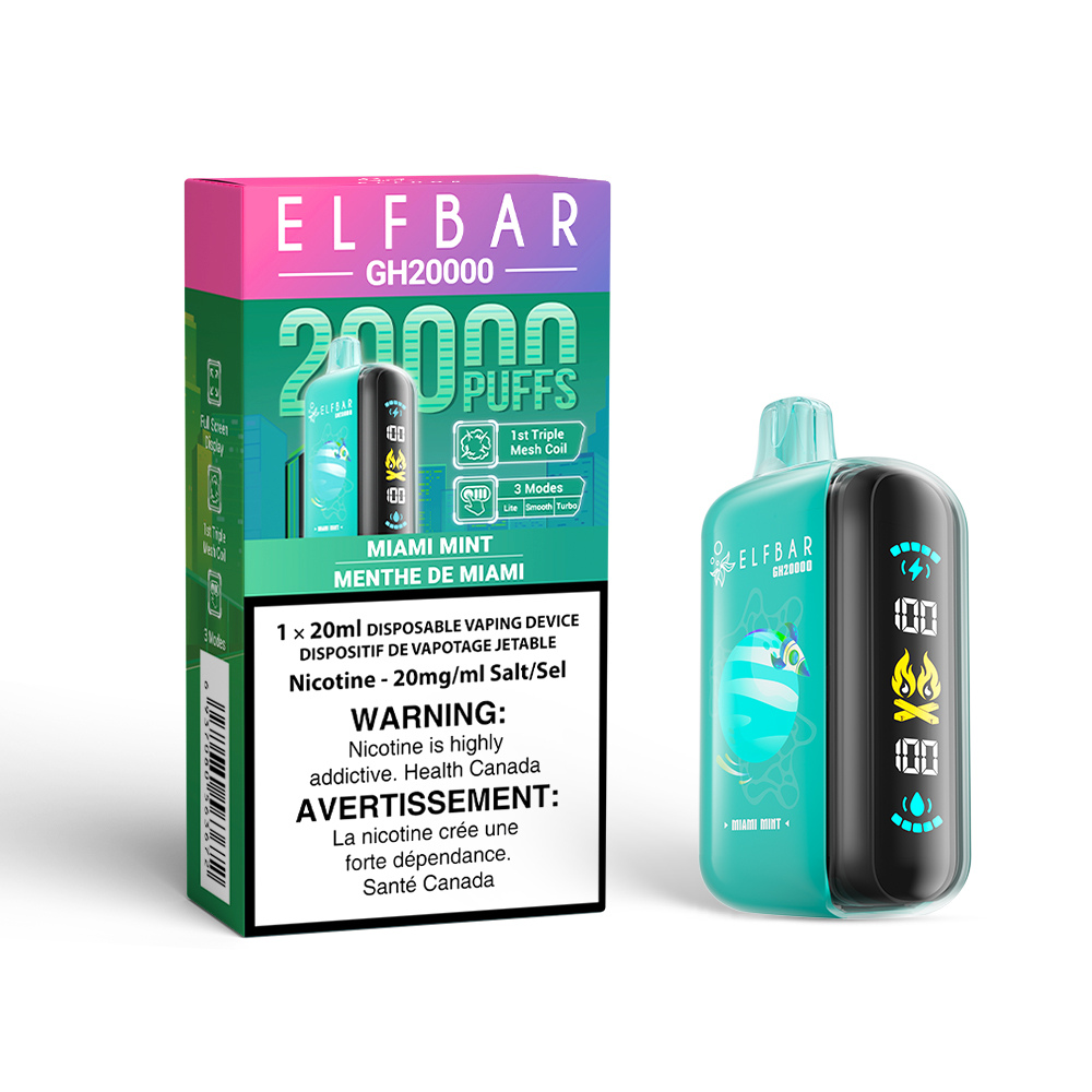 Elf Bar GH20000 Disposable Vape - Miami Mint (20mL)