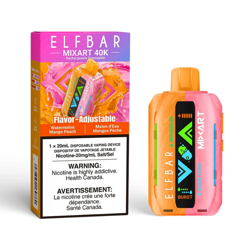 Elf Bar MixArt 40k - Watermelon Mango Peach