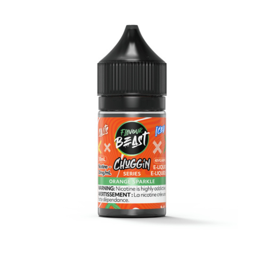 Flavour Beast ICE Salt Nic Vape Juice - Orange Sparkle (30ml)